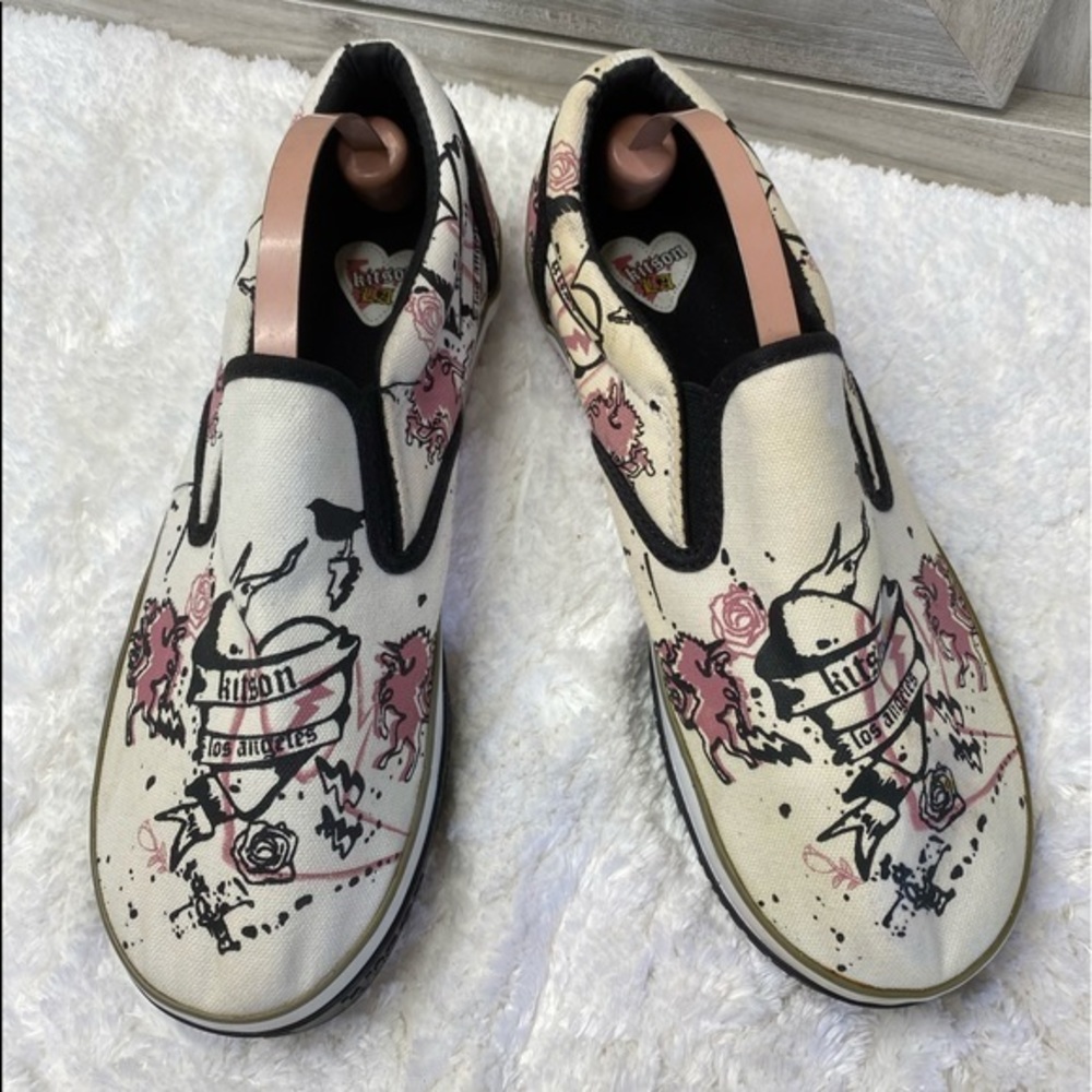 Kitson LA Athletic /Sneakers Slip-Ons 6.5